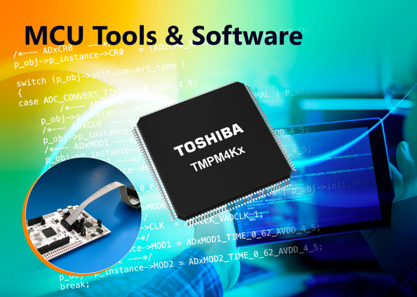 TOSHIBA SAMPLE SOFTWARE PACKAGE EXPANDS MICROCONTROLLER DEVELOPMENT TOOLS ECOSYSTEM